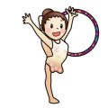 子ども新体操